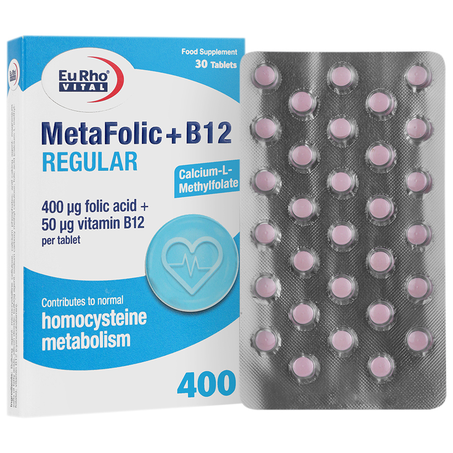 متافولیک پلاس ب12 رگولار یوروویتال