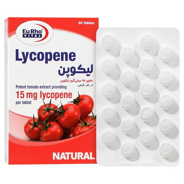 لیکوپن 15 میلی گرم  یوروویتال60 عددی