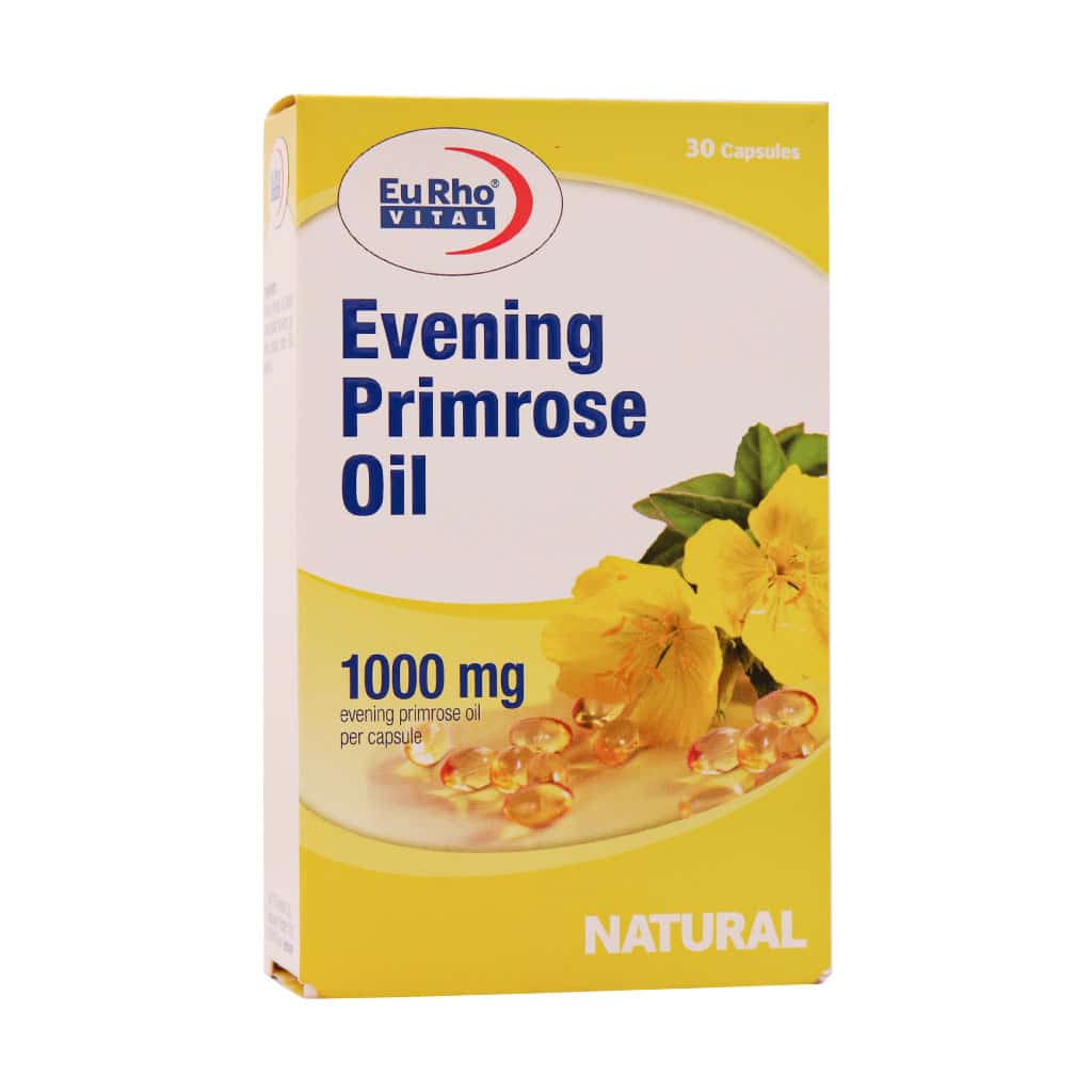 ایوینینگ پرایم رز اویل 1000 میلی گرم یوروویتال(30 عددی)