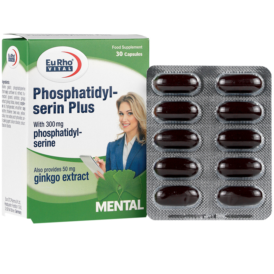 کپسول فسفاتیدیل سرین پلاس یوروویتال (30 عددی)