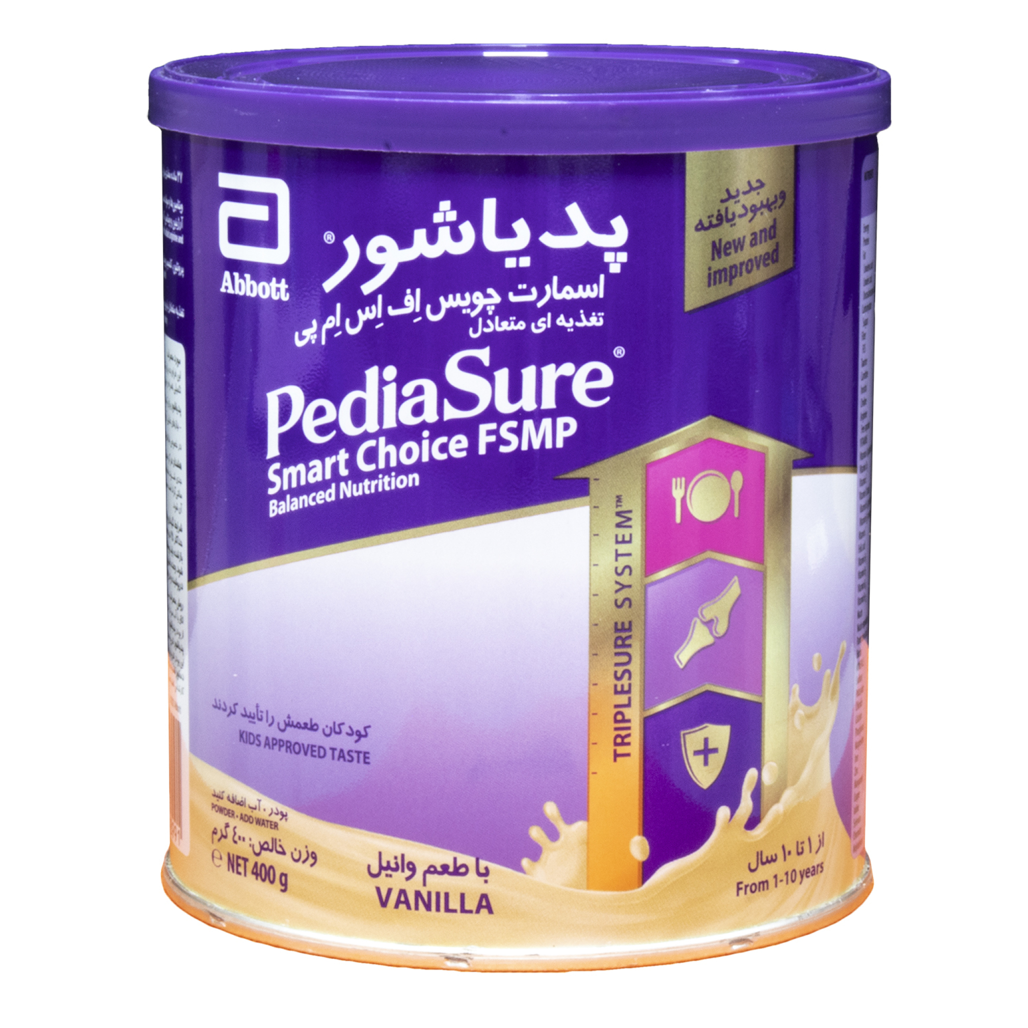 شیر خشک پدیاشور اسمارت چویس اف اس ام پی ابوت (وانیلی) 400 گرم