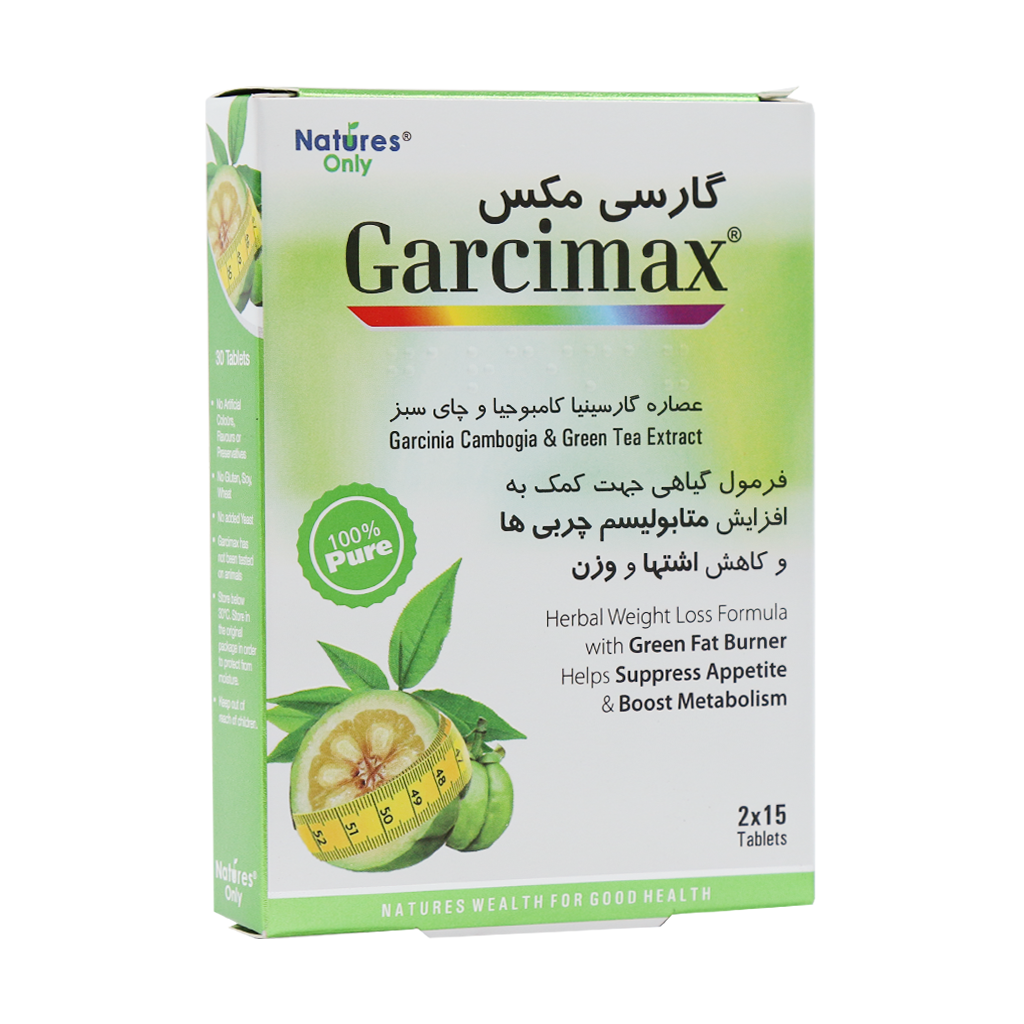 قرص گارسی مکس نیچرز اونلی (30 عددی)